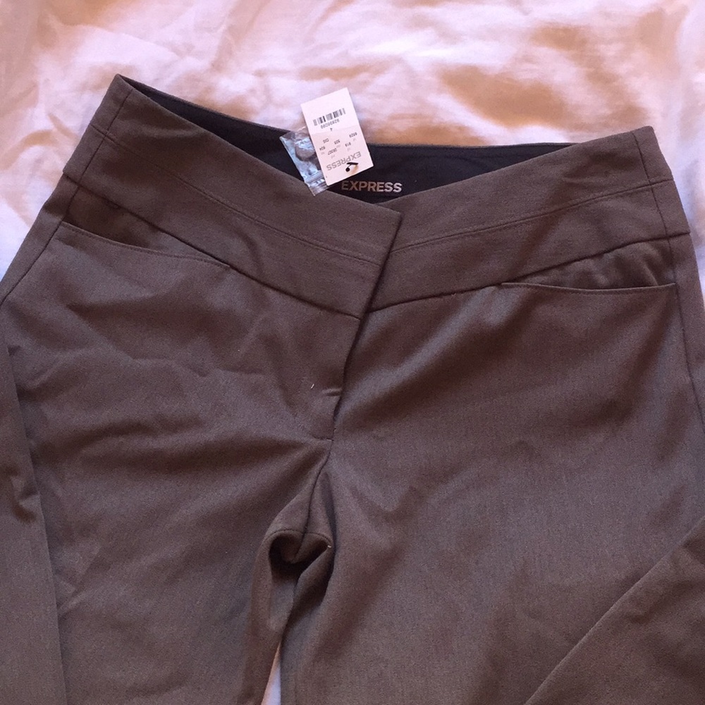 Express warm brown dress pants